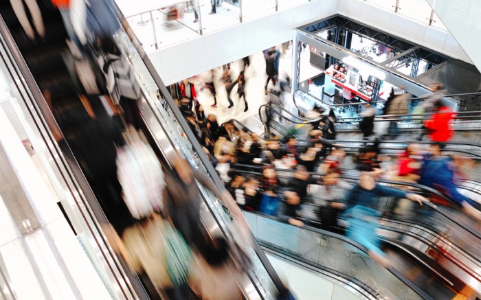 Foot traffic at U.S. malls near pre-pandemic levels: Study